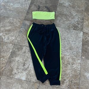 Forever 21 jogger set size medium